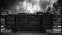 Black and white broken