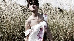 Black and white brunettes