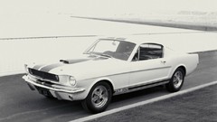 Black and white cars Ford vehicles classic cars muscle cars 