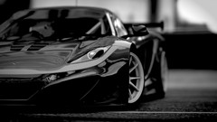Black and white cars McLaren headlights xbox 360 vehicles 