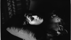 Black and white Christina