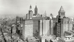 Black and white cityscapes