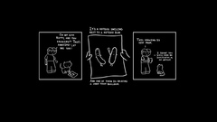 Black and white comics