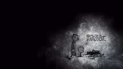 Black and white comics calvin and hobbes