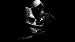 Black and white couple