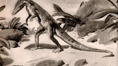 Black and white Dinosaurs