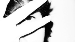 Black and white eyes