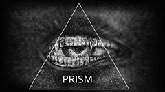 Black and white eyes konspirologia paranoid art