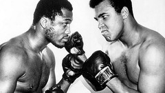 Black and white fighters boxer vintage photograph muhammad ali 