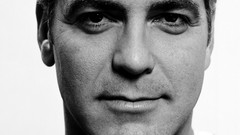 Black and white george clooney