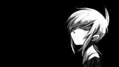 Black and white grayscale