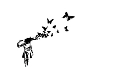 Black and white Guns