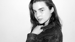 Black and white jeans models photo shoot Ali Michael