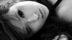 Black and white Leah Dizon