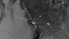 Black and white lights California Earth NASA outer space night 