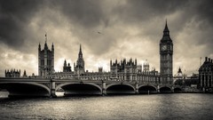 Black and white London cityscapes