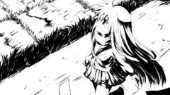 Black and white lucky