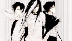 Black and white Manga