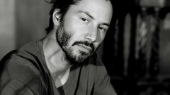 Black and white Men Actors Keanu Reeves