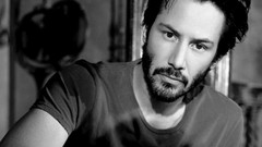 Black and white Men Actors Keanu Reeves