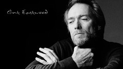 Black and white Men Actors monochrome clint eastwood Mason Hand 