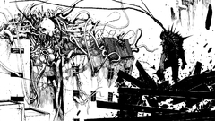 Black and white monochrome