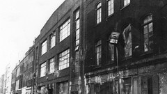 Black and white monochrome cities artwork