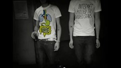 Black and white monochrome shirts justice selective coloring