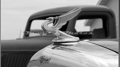 Black and white past old cars USA Amin Peyrovi