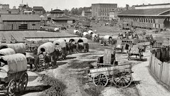 Black and white past old transportation USA Amin Peyrovi