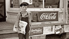 Black and white past old USA Amin Peyrovi