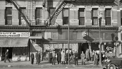 Black and white past old USA Amin Peyrovi