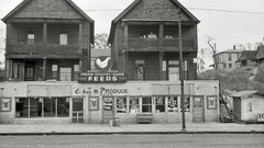 Black and white past old USA Amin Peyrovi