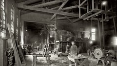 Black and white past old USA Amin Peyrovi