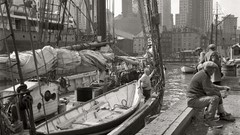 Black and white past old USA Amin Peyrovi