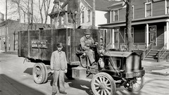 Black and white past old USA Amin Peyrovi