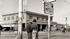 Black and white past old USA Amin Peyrovi