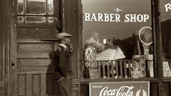 Black and white past old USA Amin Peyrovi