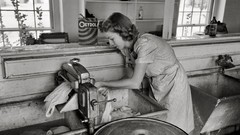 Black and white past old USA Amin Peyrovi