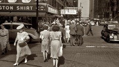 Black and white past old USA Amin Peyrovi