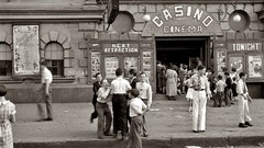 Black and white past old USA Amin Peyrovi