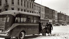 Black and white past old USA Amin Peyrovi