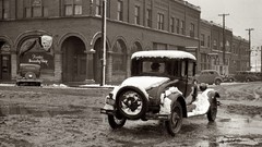 Black and white past old USA Amin Peyrovi