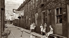 Black and white past old USA Amin Peyrovi