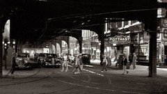 Black and white past old USA Amin Peyrovi