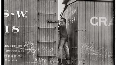 Black and white past old USA Amin Peyrovi