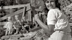 Black and white past old USA Amin Peyrovi