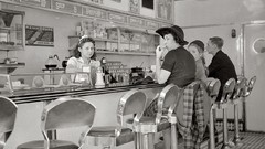 Black and white past old USA Amin Peyrovi