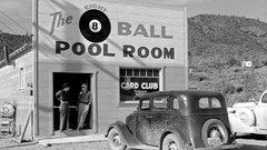 Black and white past old USA Amin Peyrovi