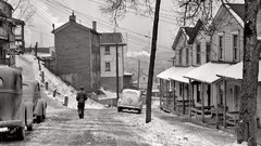 Black and white past old USA Amin Peyrovi